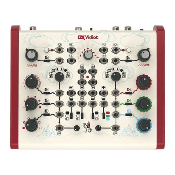 LZX Industries Vidiot User Manual
