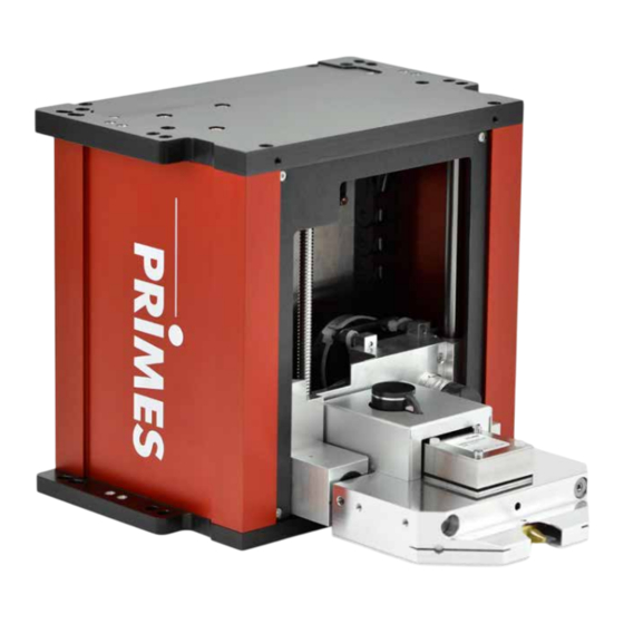 Primes FocusMonitor FM+ Operating Manual