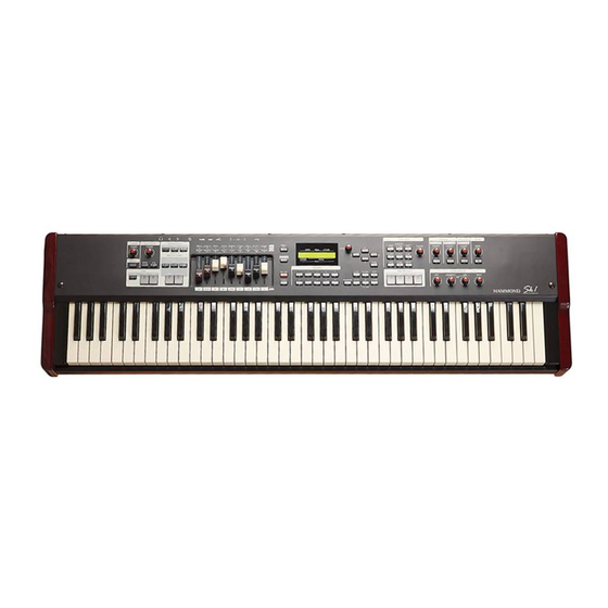 Hammond SK Series Manual