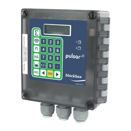 Pulsar BlackBox 130 UL Manuals