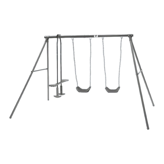 User Manuals: Plum Jupiter 22102AD82 Double Swing Set