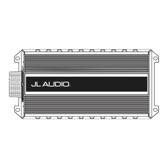 JL Audio NexD MX500/4 Owner's Manual