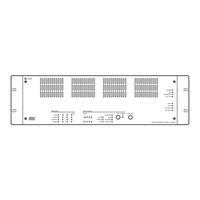 Toa VX-3000 SERIES Operating Instructions Manual