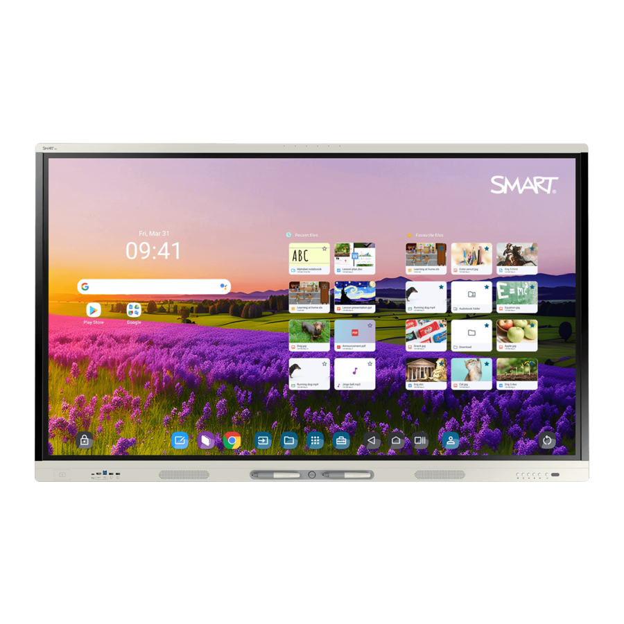 SMART Board MX / MX V5 / MX Pro / MX Pro V5 Series Manual