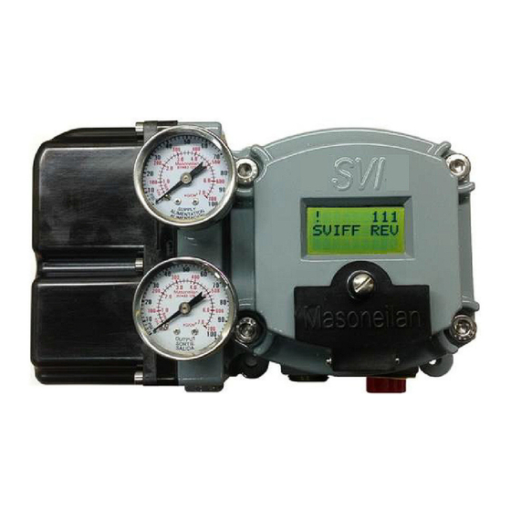 GE Masoneilan SVI FF Quick Starter Manual