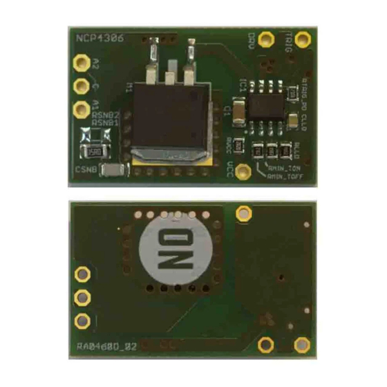 ON Semiconductor NCP4306 User Manual