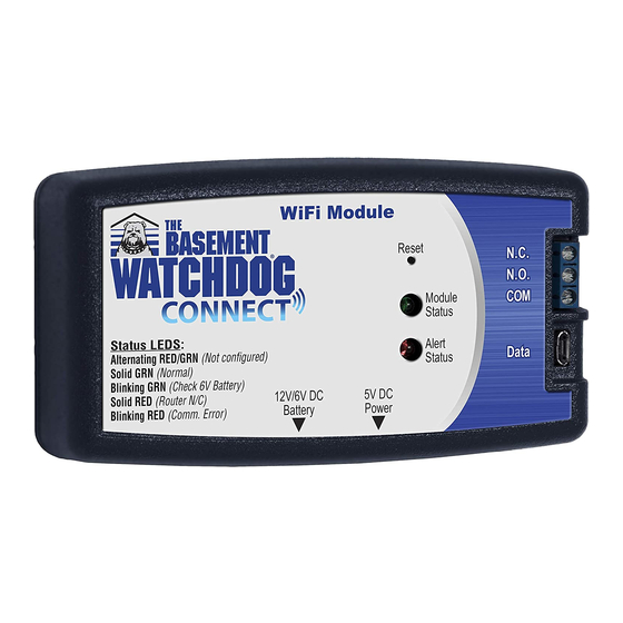 The Basement Watchdog BW-WIFI Instruction Manual