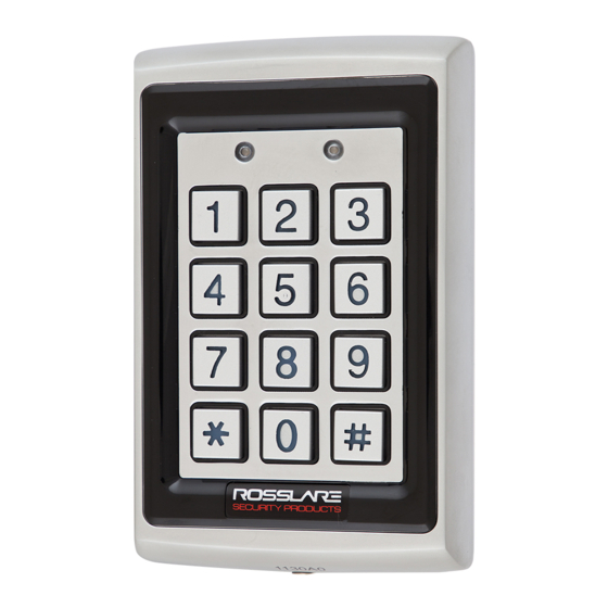 Rosslare AC-Q41HB Installation And Programming Manual