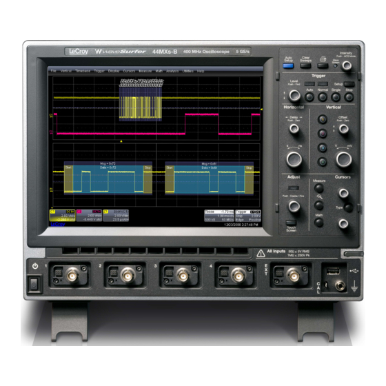 LeCroy WAVESURFER 44MXS-B Technical Manual