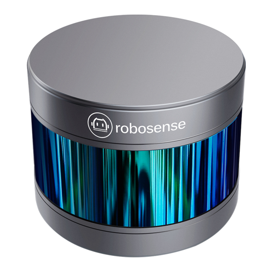 RoboSense RS-LiDAR-16 User Manual