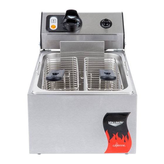 Vollrath 40705 Manuals