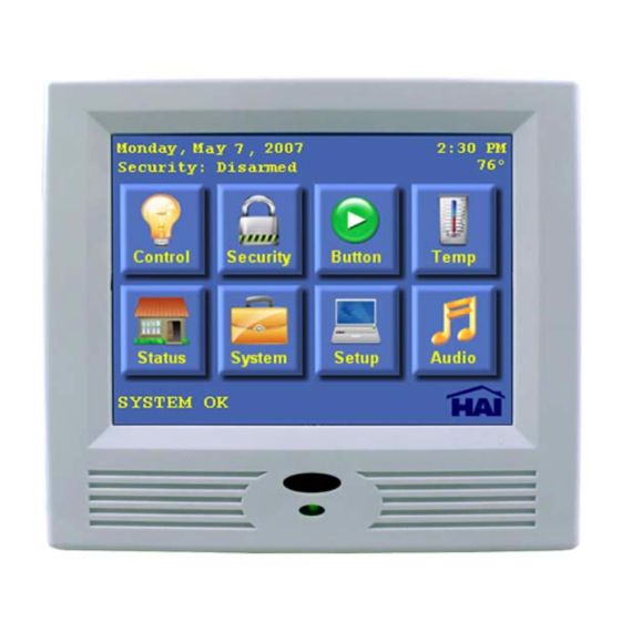 HAI Omni LT Installation Manual
