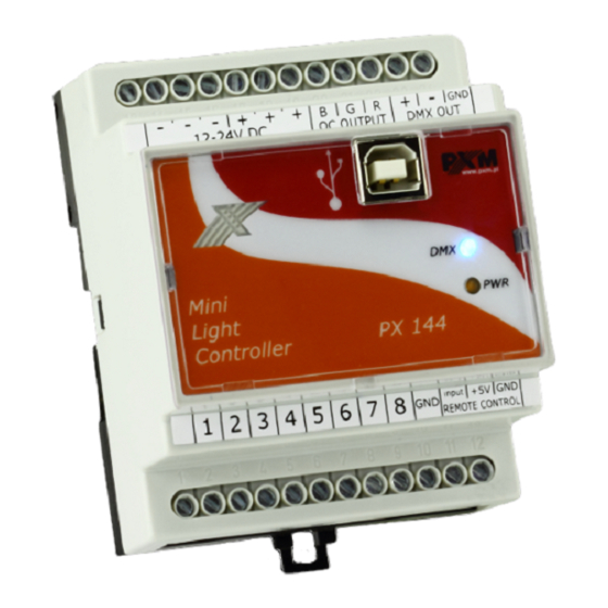 PXM PX144 Manual
