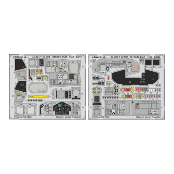 Eduard ZOOM Tornado ECR Assembly Instructions