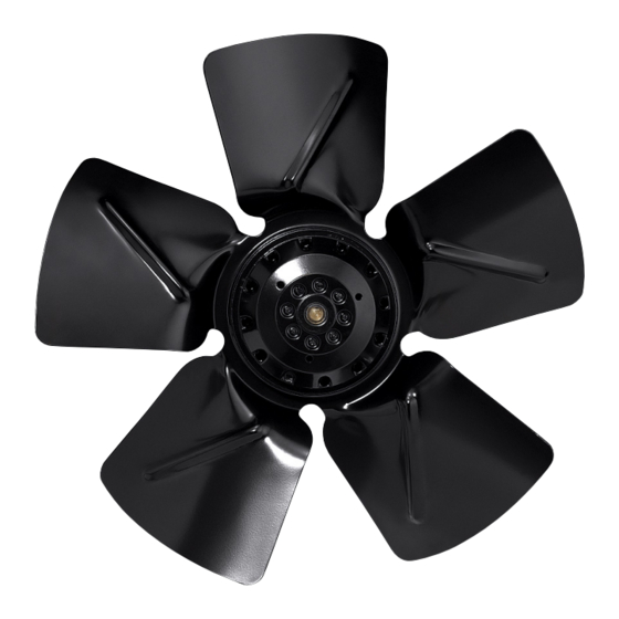 User Manuals: ebm-papst A4E350-AA06-62 AC Axial Fan