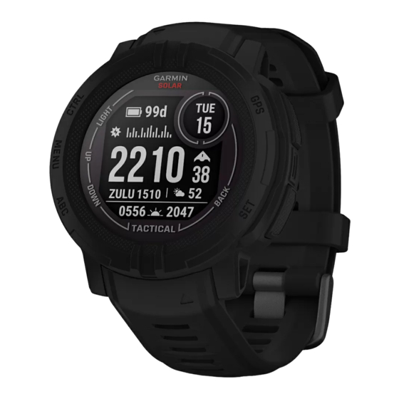 Garmin INSTINCT 2 Series Owner's Manual