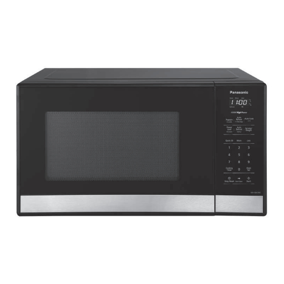 Panasonic NN-SB428S Owner's Manual