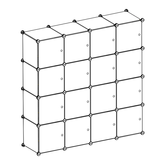 Songmics LPC443 Assembly Instructions Manual