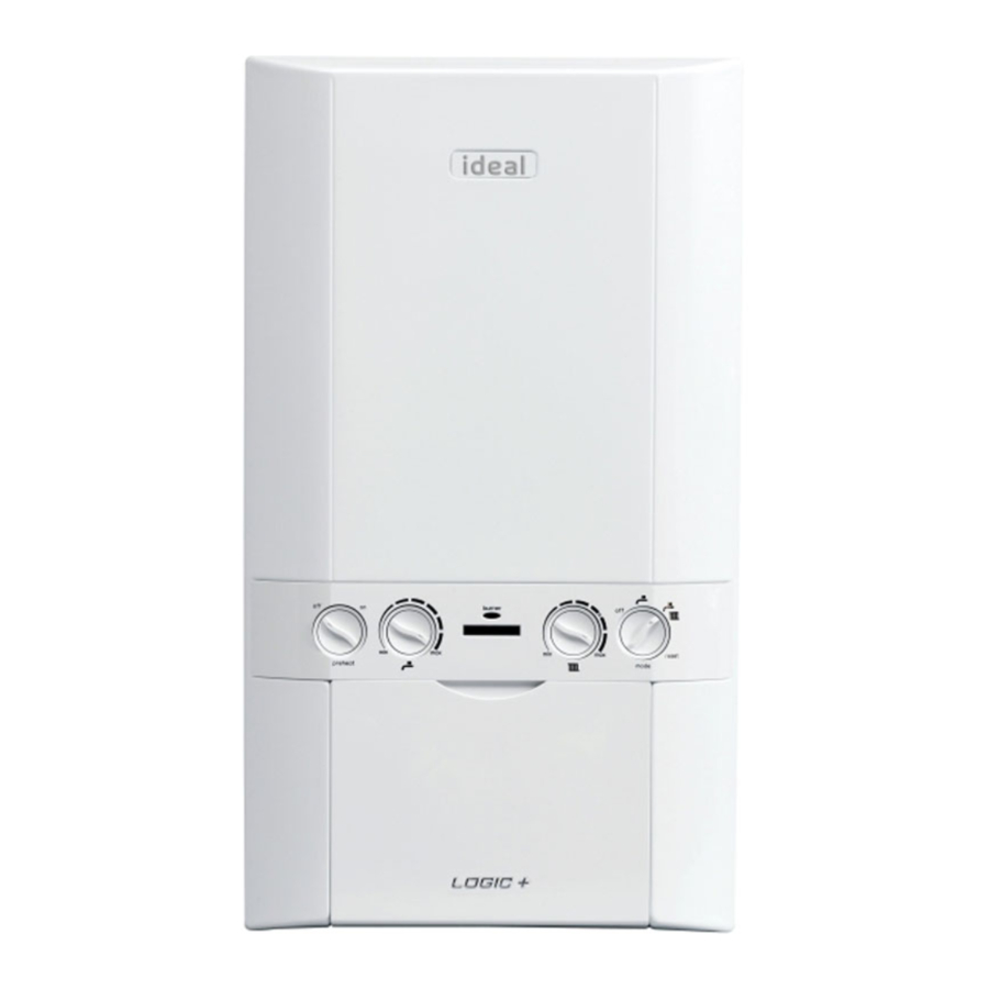 IDEAL Logic+ Combi C24, C30, C35 - Boiler Manual