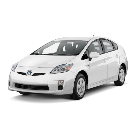 Toyota PRIUS 2010 Quick Reference Manual