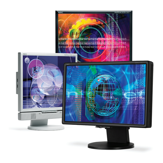 NEC  MultiSync LCD2070NX  LCD2070NX LCD2070NX Brochure & Specs