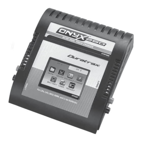 Duratrax ONYX 260 Instruction Manual