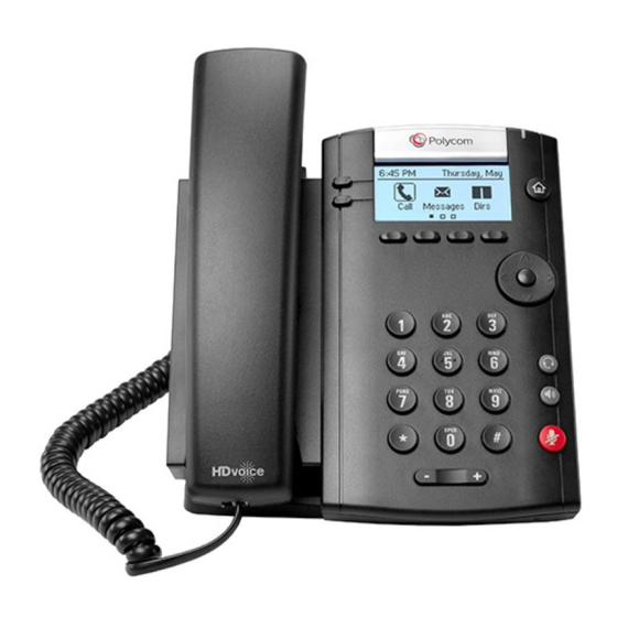 Polycom VVX3 Series Manual