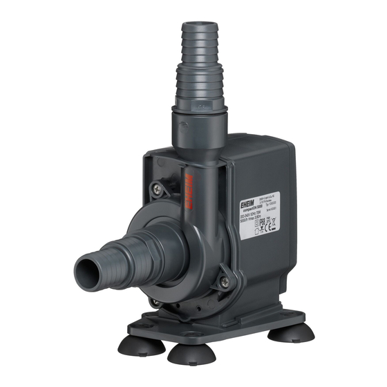 EHEIM compactON 5000 Operating Instructions Manual