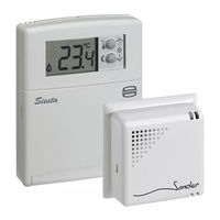 Sonder Siesta-TA ECO RF Instruction Manual