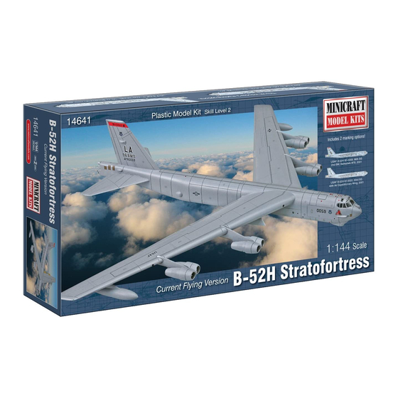 MINICRAFT B-52H Stratofortress Quick Start Manual