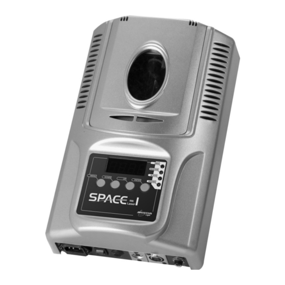 JB Systems Light SPACE-1 Laser Operation Manual