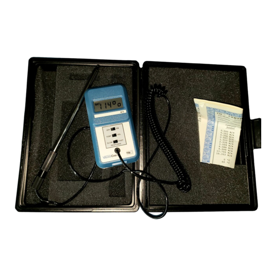 TSI Instruments VelociCheck 8330 Operation And Service Manual