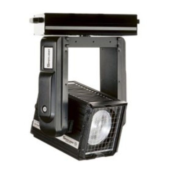 User Manuals: Spotlight ARC VIDEO 2A Lighting Equipment