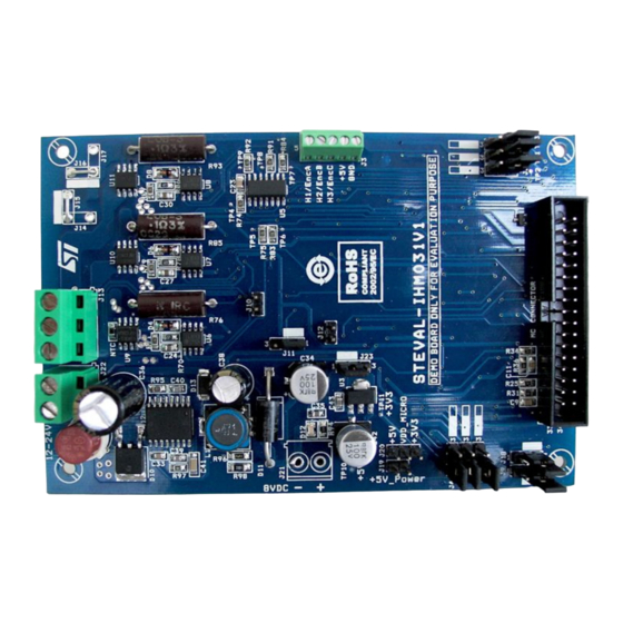 ST STEVAL-IHM031V1 User Manual