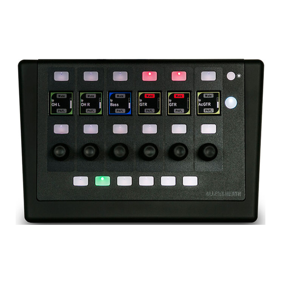 ALLEN & HEATH IP6 - Remote Controller Manual