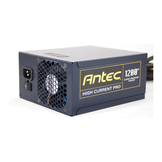 Antec HCP-1200 User Manual