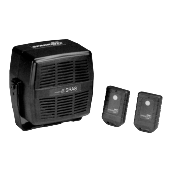 Sparkrite SRA8 Manual