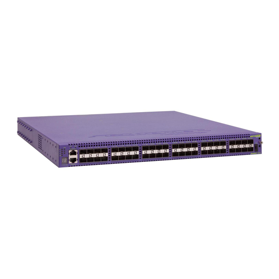 Extreme Networks Summit X150 Series Installation Manual