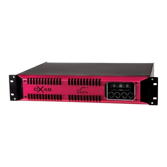 Solton DX48 User Manual