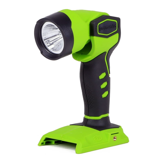 GreenWorks WLG301 Operator's Manual