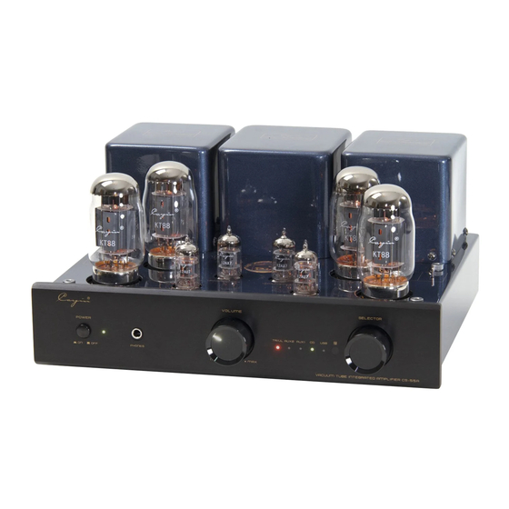 Cayin CS-55A Manuals