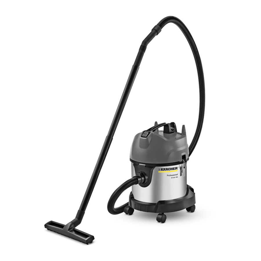 Kärcher NT 20/1 Me Classic Manual