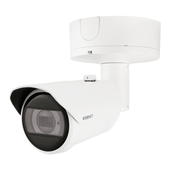 Wisenet XNO-8083R Manual