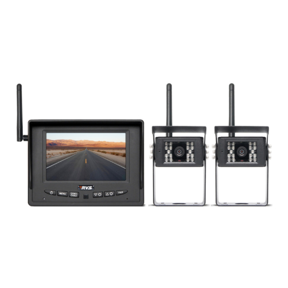 Safe Fleet RVS SimpleSight RVS-255W-HD Instruction Manual