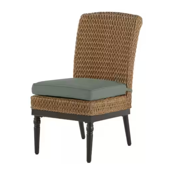 Home Decorators Collection CAMDEN FRA80866VW-BARE Use And Care Manual