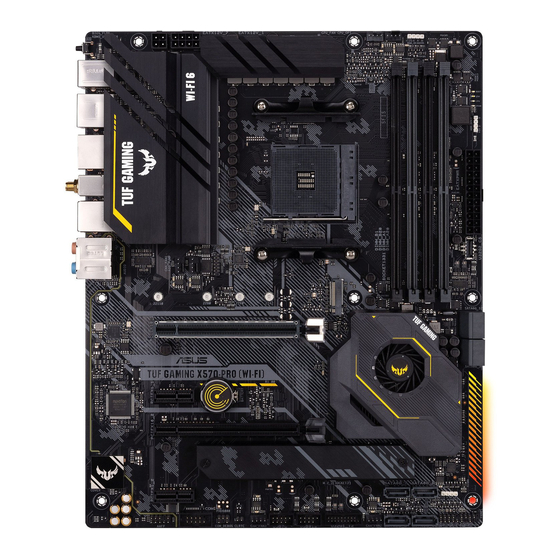 Asus TUF GAMING X570-PRO WI-FI Manual