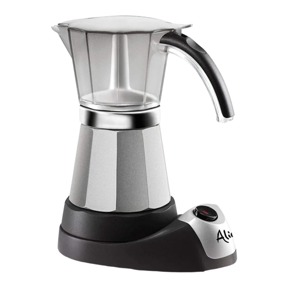 DeLonghi Electric Coffee Maker Important Instructions Manual