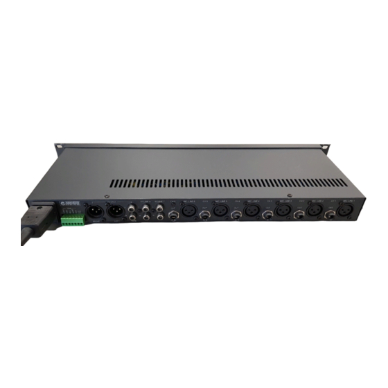 AUSTRALIAN MONITOR TX8201 - MANUEL 2 Operating Manual