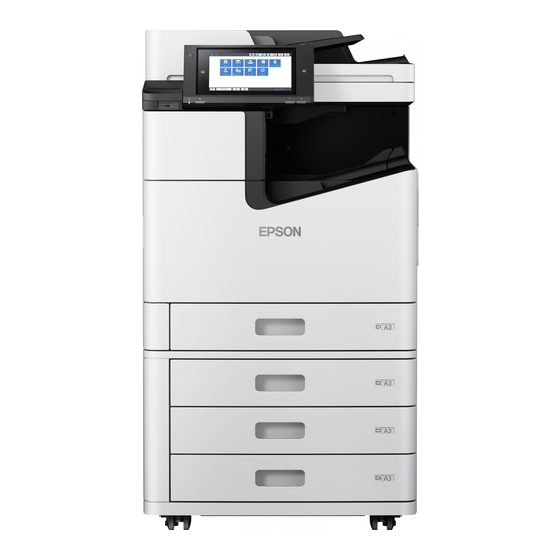 Epson WF-C20590 Installation Manual