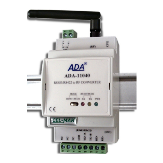 CEL-MAR ADA-11040 User Manual